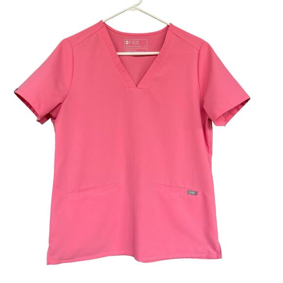 Figs Womens Casma Three Pocket Scrub Top Medium V-Neck FW1100 Nurse Medical - Picture 1 of 11